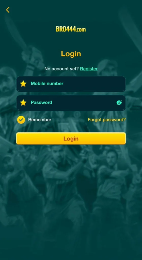 Bro444 Game Login